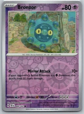 Bronzor - 068/162 Reverse Holo SV05: Temporal Forces NM - Image 1 of 2