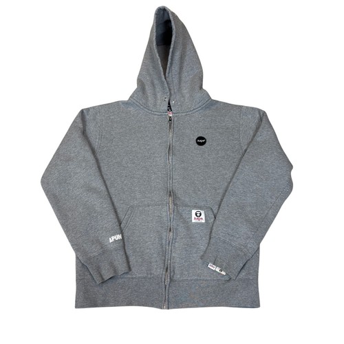 A BATHING APE (BAPE) Felpa con cappuccio e zip intera Aape by A Bathing Ape logo distintivo uomo large