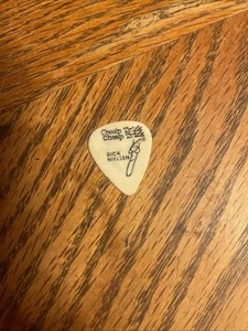 Vintage Cheap Trick Rick Nielsen Large Face Caricature Guitar Pick - 1979 Tour - Picture 1 of 2