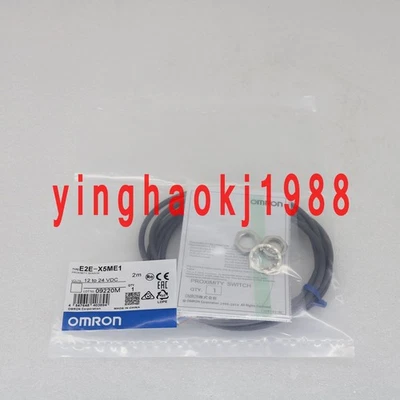 ONE NEW Omron E2E-X5ME1 E2EX5ME1 Proximity Switch free shipping - Image 1 of 4