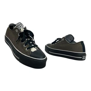 CONVERSE Mens 8 Womens 10 Chuck Taylor All Star Low Platform Sneakers 171210C - Picture 1 of 18