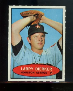 1971  Bazooka Baseball #NNO Larry Dierker  EX (Tiny Edge Crease) - Picture 1 of 2