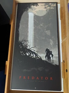  Póster impreso variante madera Thrill of the Hunt Predator cuello de botella Matt Ferguson - Imagen 1 de 14