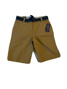 Details about   Tommy Hilfiger Boys' Shorts Adjustable Waist & Belted 10 in Size 7-14 Free ship