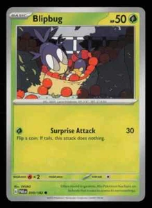 Blipbug SV04: Paradox Rift #010/182 Common Pokemon Card - Picture 1 of 1