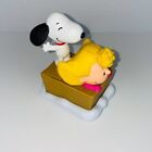 Peanuts Character Toy Snoopy and Sally Riding On Sled Toy Collectible 2015