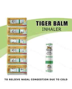 6 X Tiger THAI Herb Balm Nasal Inhaler stick Two-way- New And Sealed 2ml - Picture 1 of 1