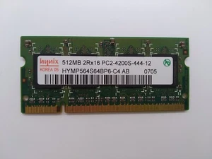 MEMORIA RAM 512MB 2Rx16 PC2-4200S-444-12 - Bild 1 von 1