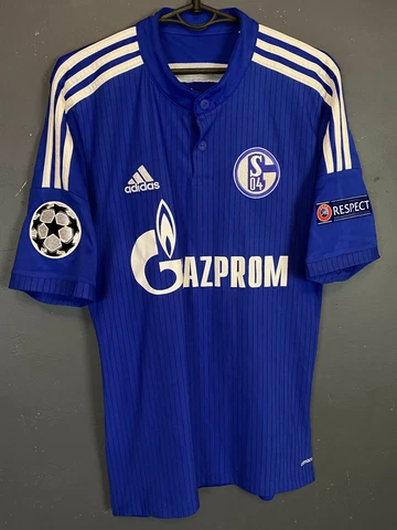 SCHALKE 04 2014/2015 UEFA CHAMPIONS LEAGUE SOCCER FOOTBALL SHIRT JERSEY SIZE S Cover
