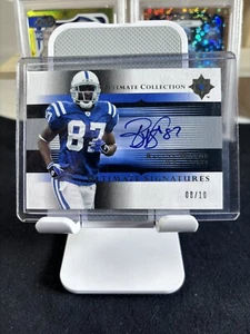 Reggie Wayne 2005 Upper Deck Ultimate Collection Signatures automático dorado/10 #US-RE - Imagen 1 de 2