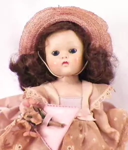Vogue Ginny Doll Debutante Series #60 Hard Plastic Strung Vintage 1952 #3 - Picture 1 of 15