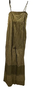 Free People Jumpsuit Womens Spaghetti Strap Cami Top Wide Leg Coulotte Style - Picture 1 of 14