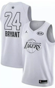 2018 NWT Nike Kobe Bryant Swingman All Star 24 Jersey White 928874-112 Mens XL - Picture 1 of 5