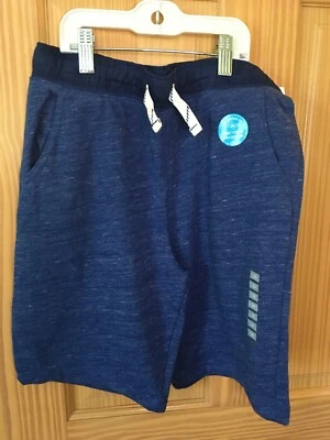 New Carter's Boy Pull-On French Terry Shorts Charcoal Blue many sizes - Image 1 of 2