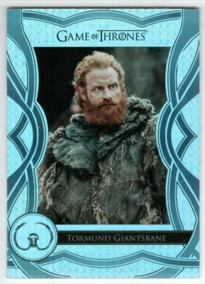 GAME OF THRONES THE COMPLETE SERIES THE CAST C62 INSERT TORMUND GIANTSBANE - Image 1 of 2