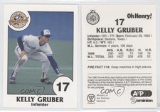 1990 Toronto Blue Jays Fire Safety Kelly Gruber #17