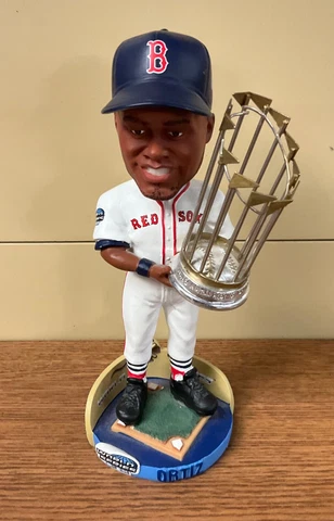 DAVID ORTIZ  Boston Red Sox Bobble Head 2004 World Series Champions Forever Cover