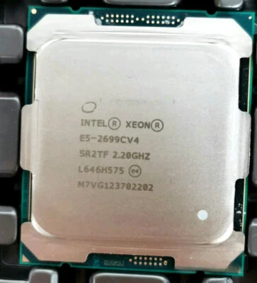 Intel Xeon E5-2699C V4 2.20GHz 22-Core LGA2011-3 SR2TF Server CPU Processor - Image 1 of 2