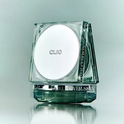 CLIO Kill Cover Skin Fixer Cushion 15g + Refill15g 2024 S/S SPF50+ K-Beauty - Image 1 of 4