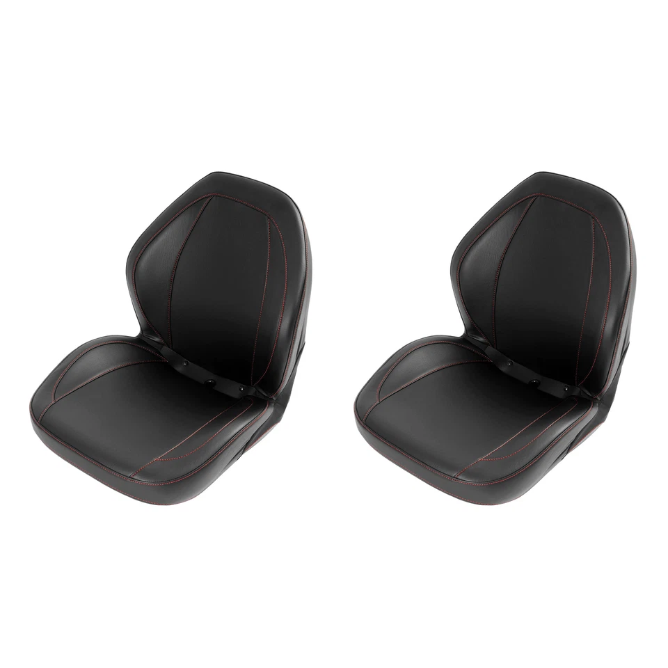 2PCS Black Sewn Bucket Seats For Yamaha Rhino 450 660 700 #5UG-F4710-00-00 Foto 1 de 4