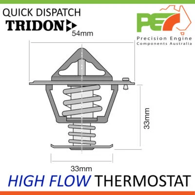 New * TRIDON*High Flow Thermostat For Hyundai Terracan CRDi 2.9L J3 - image 1 of 4