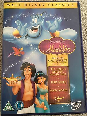 Aladdin DVD (2008) Ron Clements Cert U Highly Rated EBay Seller Great Prices • 2.28£