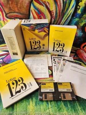 Lotus 123 Spreadsheet - Release 4 | Upgrade Vintage Software | Disks Sealed - Image 1 of 4