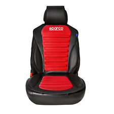 Produktbild - SPARCO Sitzkissen Sitzauflage Sitzschoner Universell Auto Sitzschutz Schwarz Rot
