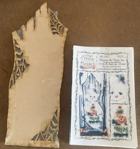 Halloween Tole Pattern Packet + WOOD SURFACE: Treats Please - Jamie Mills Price - Picture 1 of 4