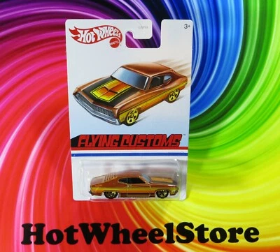 2020 Hot Wheels  Flying Customs  Copper  '70 FORD TORINO   Target    HW30-090320 - Image 1 of 4