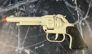 Spielzeug Revolverpistole Vintage UdSSR Metallpistole sowjetischer Cowboy westlicher Stil - Bild 1 von 11