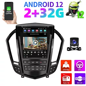 Apple Carplay For Cadillac SRX 2009-2012 9.7" Android 12 Car Stereo Radio GPS BT - Foto 1 di 21