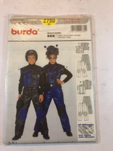 Cartamodello cavalieri spaziali Burda bimbo bimba costume Carnevale 2780 vintage - Bild 1 von 2