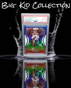 2020 Panini Prizm Joe Burrow Rc Red White Blue Prizm #307. PSA 10 - Picture 1 of 6