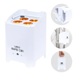 LEDJ Rapid QB1 RGBA Alimentado por Batería LED Par - Blanco - Imagen 1 de 7