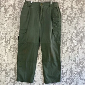 5.11 Tactical Taclite Pro Ripstop Cargo Pants Men 36x32 Green Utility Work 74273 - Picture 1 of 17
