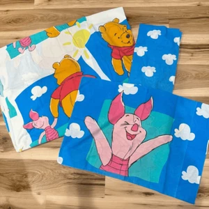 Vintage Disney Winnie The Pooh Three Piece Sheet Set Twin - Picture 1 of 3
