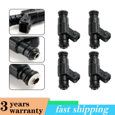 4 inyectores de combustible para Volkswagen Jetta 2001-2005 y Golf 2003-2006 1,8 L turbo Foto 1 de 4