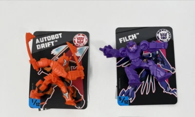 Figuras Transformers Tiny Titan JRFP recién retiradas del paquete Flitch Drift Foto 1 de 4