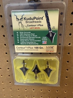 Bisel izquierdo Kudupoint Contour II Plus 100 granos Foto 1 de 2