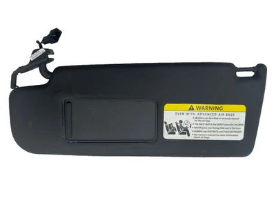 06-08 Volkswagen GTI GOLF R32 Jetta Passenger RH Right Sun Shade Visor  Black Foto 1 de 3