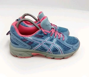 Asics Gel Venture 6 Trailrunningschuhe Damen 6 blau pink SCHÖN - Bild 1 von 10