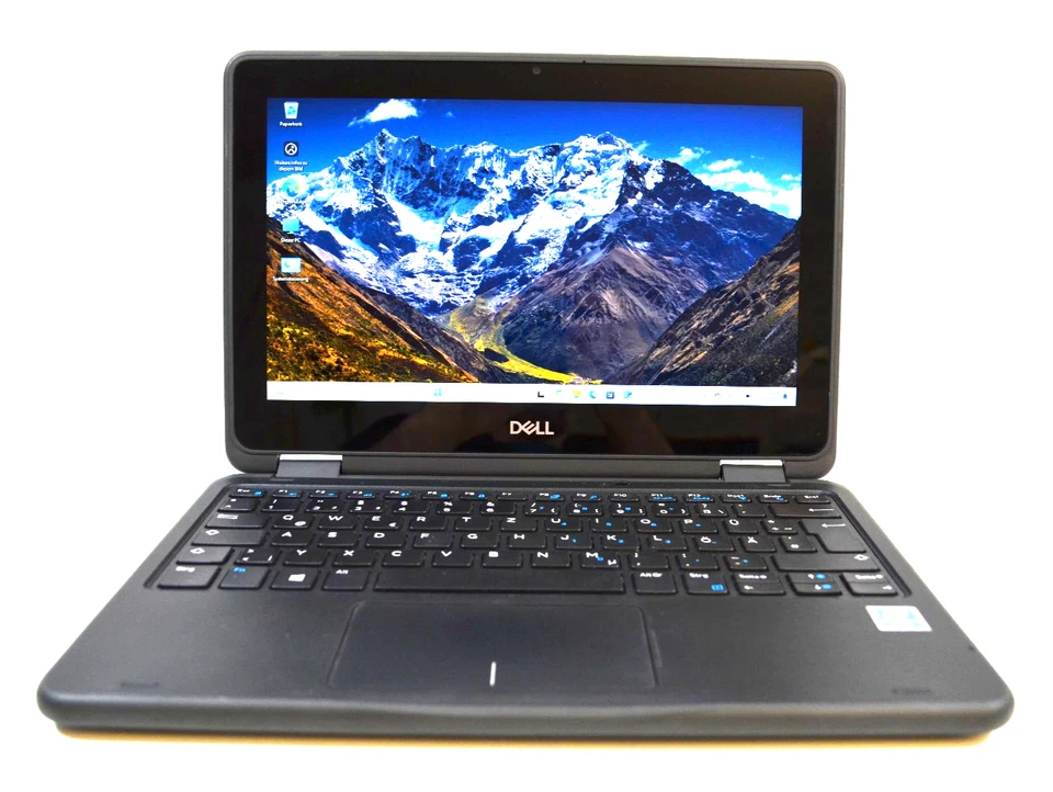 DELL Latitude 3190 TOUCH 2 in 1 Laptop/Tablet, 8GB RAM 256GB M.2 SSD Win 11 Pro - Bild 1 von 4