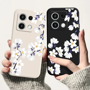 Funda Carcasa Antigolpes Flor Suave Para Xiaomi 14T 13T Redmi Note 14 13 12 11 Pro - Imagen 1 de 17