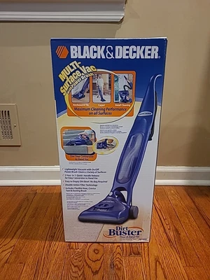 Vintage BLACK & DECKER Dirt Buster Floor & Hand Vacuum HV7000 Rare New 2001  - Image 1 of 4