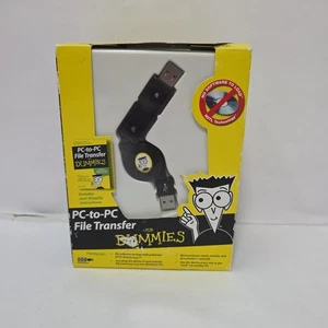 Easy PC to PC File Transfer (For Dummies) Compatible w Windows USB 2.0 NSTL - Picture 1 of 5