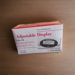 RadioShack Vintage Display Regolabile Chiamante ID CID-3902 Indicatore Chiamata Nuovo Aperto - Foto 1 di 5