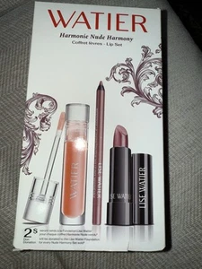 LISE WATIER NUDE HARMONY LIP MAKEUP 3-Piece GIFT SET PLUMPING COMPLEX - Picture 1 of 3