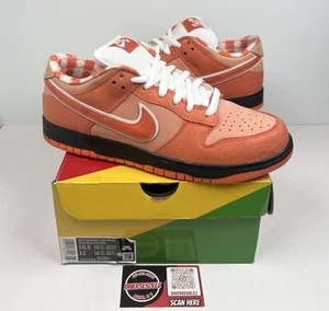 Size 10.5 - Nike Dunk Low SB x Concepts Orange Lobster🦞 TRIED ON! - Picture 1 of 8