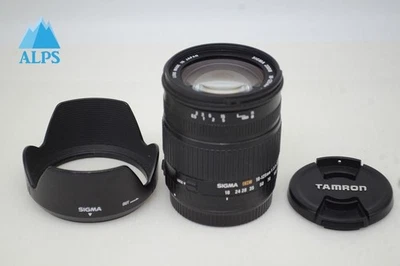 [Near mint] SIGMA 18-125mm F3.5-5.6 DC Lens for Canon EOS EF-S w/ Hood #251107e - Image 1 of 4